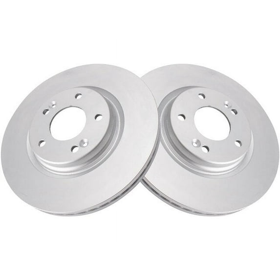 Front Brake Rotor Set 2 Piece - Compatible with 2015 - 2019 Hyundai Sonata 2016 2017 2018
