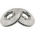 thumbnail image 1 of Front Brake Rotor Set 2 Piece - Compatible with 2015 - 2022 Ford Transit-250 2016 2017 2018 2019 2020 2021, 1 of 2