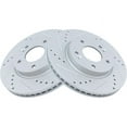 thumbnail image 1 of Front Brake Rotor Set 2 Piece - Compatible with 2018 - 2022 Hyundai Kona 2019 2020 2021, 1 of 2