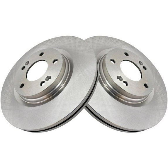 Front Brake Rotor Set 2 Piece - Compatible with 2021 - 2022 Kia Seltos Turbocharged