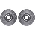 thumbnail image 1 of Front Brake Rotor Set - Compatible with 2006 - 2010, 2012 - 2022 Volkswagen Passat FWD 2.0L 4-Cylinder 2007 2008 2009 2013 2014 2015 2016 2017 2018 2019 2020 2021, 1 of 2