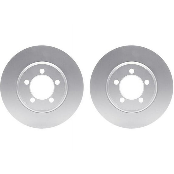 Front Brake Rotor Set - Compatible with 1965 - 1966 Ford Thunderbird
