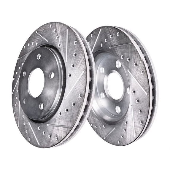 Front Brake Rotor Set - Compatible with 1983 - 1991 GMC S15 Jimmy 1984 1985 1986 1987 1988 1989 1990