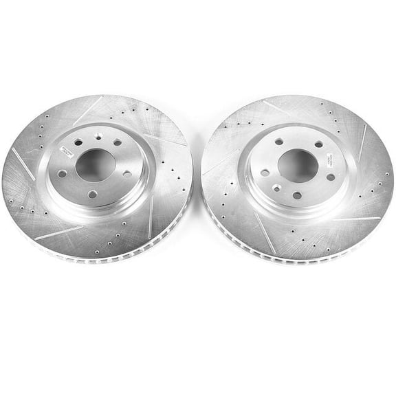 Front Brake Rotor Set - Compatible with 1987 - 1994 Oldsmobile Cutlass Cruiser 1988 1989 1990 1991 1992 1993