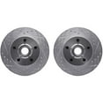 thumbnail image 1 of Front Brake Rotor Set - Compatible with 1988 - 1991 Chevy C1500 Standard Cab Pickup 1989 1990, 1 of 1