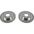 thumbnail image 1 of Front Brake Rotor Set - Compatible with 1989 - 1994, 1996 - 1998 Nissan 240SX 1990 1991 1992 1993 1997, 1 of 2