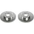 thumbnail image 1 of Front Brake Rotor Set - Compatible with 1990 - 1991 Oldsmobile Cutlass Calais, 1 of 2