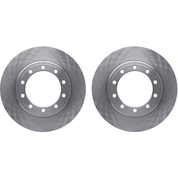 Front Brake Rotor Set - Compatible with 1990 - 2005 International 4700 1991 1992 1993 1994 1995 1996 1997 1998 1999 2000 2001 2002 2003 2004