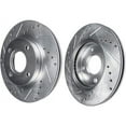 thumbnail image 1 of Front Brake Rotor Set - Compatible with 1993 - 1997 Honda Civic del Sol 1994 1995 1996, 1 of 2