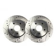 thumbnail image 1 of Front Brake Rotor Set - Compatible with 1993 - 1998 Jeep Grand Cherokee 1994 1995 1996 1997, 1 of 2