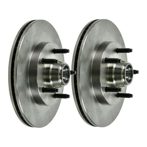 Front Brake Rotor Set - Compatible with 1994 - 1999 GMC C1500 Suburban 5.7L V8 1995 1996 1997 1998