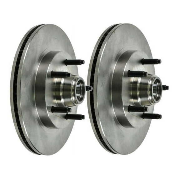 Front Brake Rotor Set - Compatible with 1996 - 2002 GMC Savana 1500 1997 1998 1999 2000 2001