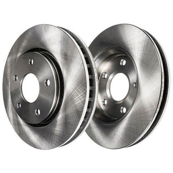 Front Brake Rotor Set - Compatible with 1997 - 1998 Saab 900