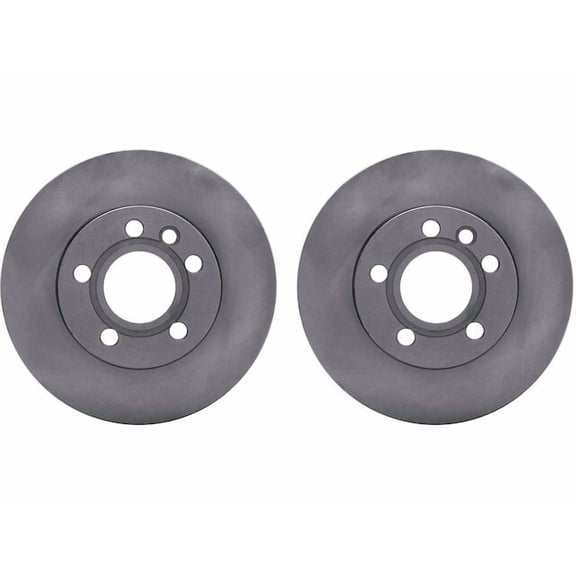 Front Brake Rotor Set - Compatible with 1997, 1999 - 2000 Volkswagen EuroVan - Dynamic Friction