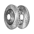 thumbnail image 1 of Front Brake Rotor Set - Compatible with 1998 - 2003 Toyota Sienna 1999 2000 2001 2002, 1 of 2
