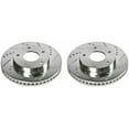 thumbnail image 1 of Front Brake Rotor Set - Compatible with 1998 - 2004 GMC Sonoma 4WD 1999 2000 2001 2002 2003, 1 of 2