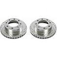 thumbnail image 1 of Front Brake Rotor Set - Compatible with 1999 - 2004 Chevy Silverado 2500 2000 2001 2002 2003, 1 of 2