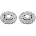 thumbnail image 1 of Front Brake Rotor Set - Compatible with 1999 - 2006 Volkswagen Golf 2000 2001 2002 2003 2004 2005, 1 of 2