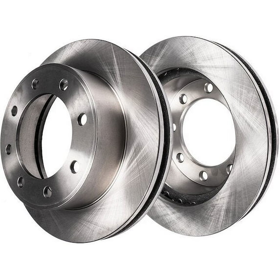 Front Brake Rotor Set - Compatible with 2000 - 2005 Ford Excursion 2001 2002 2003 2004