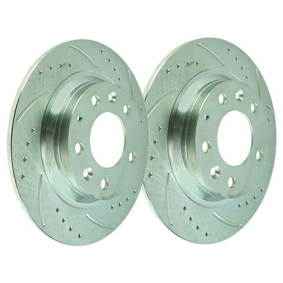 Front Brake Rotor Set - Compatible with 2002 - 2006 Acura RSX Type-S 2003 2004 2005