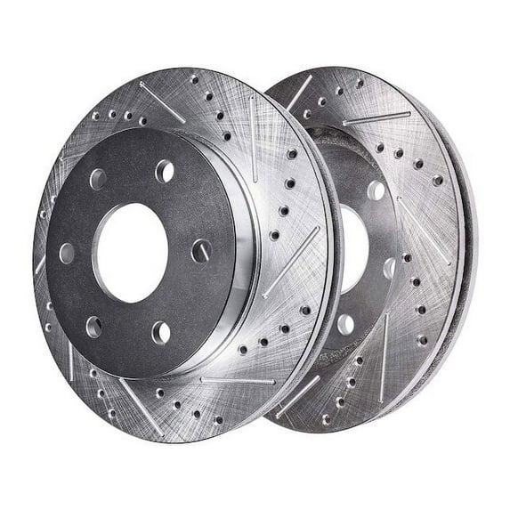 Front Brake Rotor Set - Compatible with 2002 - 2006 Cadillac Escalade Base 2003 2004 2005