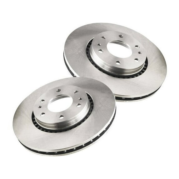 Front Brake Rotor Set - Compatible with 2002 - 2006 GMC Envoy XL 2003 2004 2005