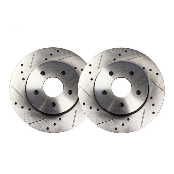 Front Brake Rotor Set - Compatible with 2004 - 2006 RX330 Base 2005