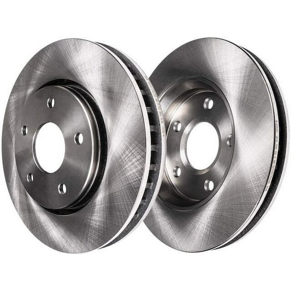 Front Brake Rotor Set - Compatible with 2004 - 2012 Chevy Malibu 2005 2006 2007 2008 2009 2010 2011