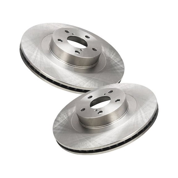 Front Brake Rotor Set - Compatible with 2005 - 2006 Saab 9-2X Aero