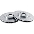 thumbnail image 1 of Front Brake Rotor Set - Compatible with 2006 - 2007 Mercedes-Benz R500, 1 of 2