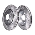 thumbnail image 1 of Front Brake Rotor Set - Compatible with 2006 - 2009 Land Rover Range Rover HSE 2007 2008, 1 of 2