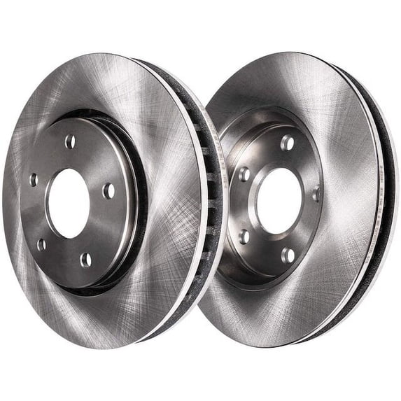 Front Brake Rotor Set - Compatible with 2006 - 2016 Hyundai Sonata 2007 2008 2009 2010 2011 2012 2013 2014 2015