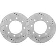 thumbnail image 1 of Front Brake Rotor Set - Compatible with 2007 - 2010 GMC Sierra 3500 HD 2008 2009, 1 of 2