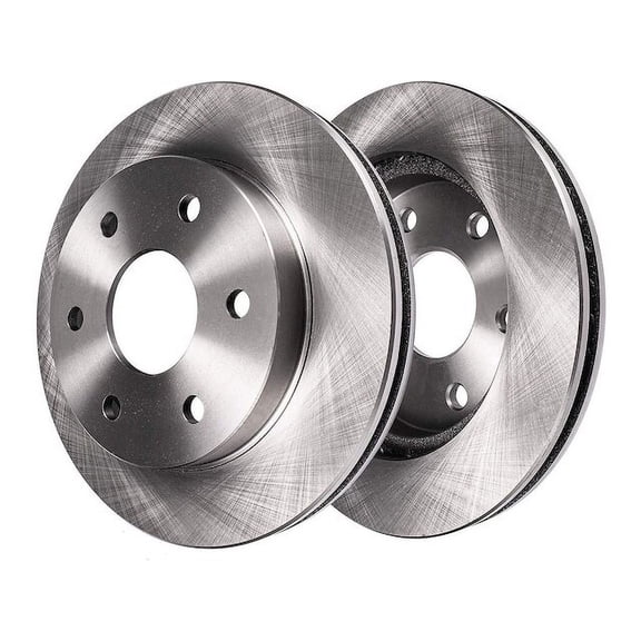 Front Brake Rotor Set - Compatible with 2008 - 2009 Saab 9-7x Aero