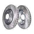 thumbnail image 1 of Front Brake Rotor Set - Compatible with 2008 - 2013 INFINITI G37 2009 2010 2011 2012, 1 of 2