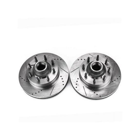 Front Brake Rotor Set - Compatible with 2008 - 2014 Ford E-250 2009 2010 2011 2012 2013