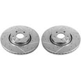 thumbnail image 1 of Front Brake Rotor Set - Compatible with 2008 - 2015 Land Rover LR2 2009 2010 2011 2012 2013 2014, 1 of 2