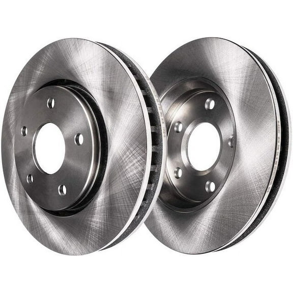 Front Brake Rotor Set - Compatible with 2009 - 2011 Nissan Murano 2010