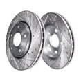 thumbnail image 1 of Front Brake Rotor Set - Compatible with 2010 - 2019 Lincoln MKT 2011 2012 2013 2014 2015 2016 2017 2018, 1 of 2