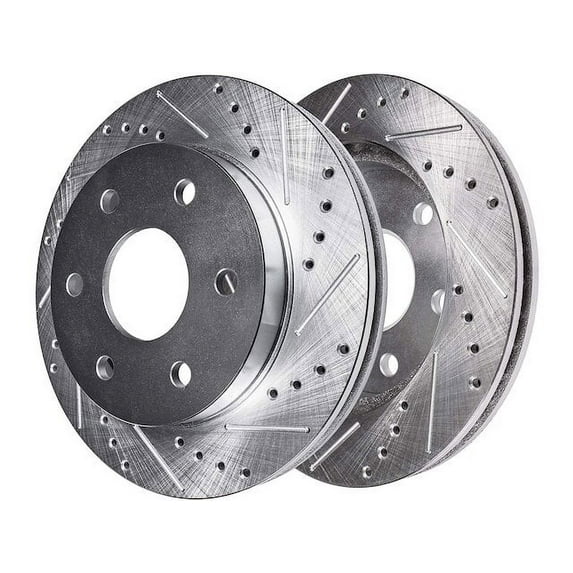 Front Brake Rotor Set - Compatible with 2010 - 2020 Ford F-150 2011 2012 2013 2014 2015 2016 2017 2018 2019