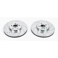 thumbnail image 1 of Front Brake Rotor Set - Compatible with 2011 - 2018 BMW X5 xDrive50i 2012 2013 2014 2015 2016 2017, 1 of 2