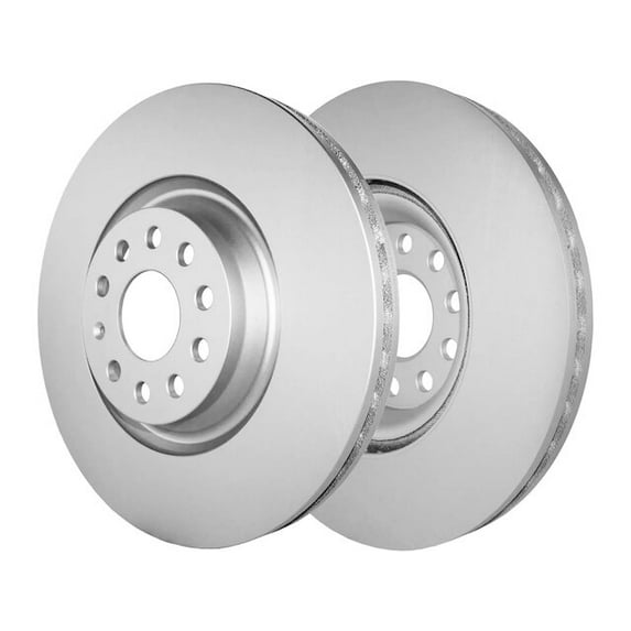 Front Brake Rotor Set - Compatible with 2011 Audi A3
