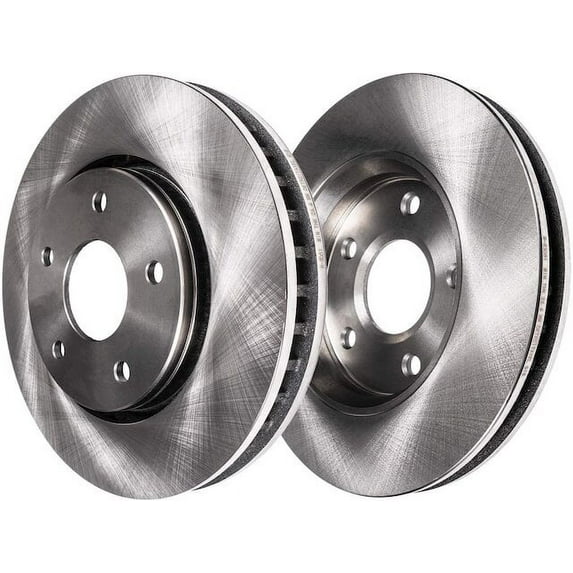Front Brake Rotor Set - Compatible with 2012 - 2013 INFINITI M35h Base