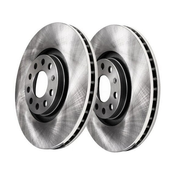 Front Brake Rotor Set - Compatible with 2012 - 2019 Volkswagen Beetle 2013 2014 2015 2016 2017 2018