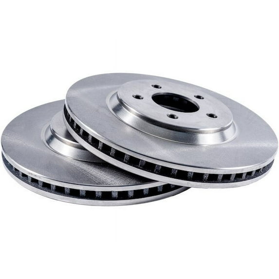 Front Brake Rotor Set - Compatible with 2013 - 2016 Lincoln MKS 2014 2015