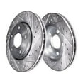 thumbnail image 1 of Front Brake Rotor Set - Compatible with 2014 - 2022 Dodge Charger Pursuit 2015 2016 2017 2018 2019 2020 2021, 1 of 2