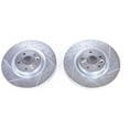thumbnail image 1 of Front Brake Rotor Set - Compatible with 2015 - 2019 Land Rover Discovery Sport 2016 2017 2018, 1 of 2
