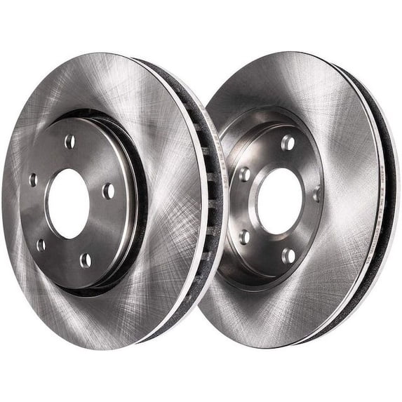 Front Brake Rotor Set - Compatible with 2016 - 2022 Toyota Prius 2017 2018 2019 2020 2021