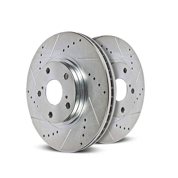 Front Brake Rotor Set - Compatible with 2017 - 2020 BMW 430i xDrive Gran Coupe Base 2018 2019