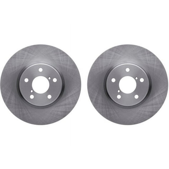 Front Brake Rotor Set - Compatible with 2017 - 2023 Subaru Impreza Sedan - Dynamic Friction